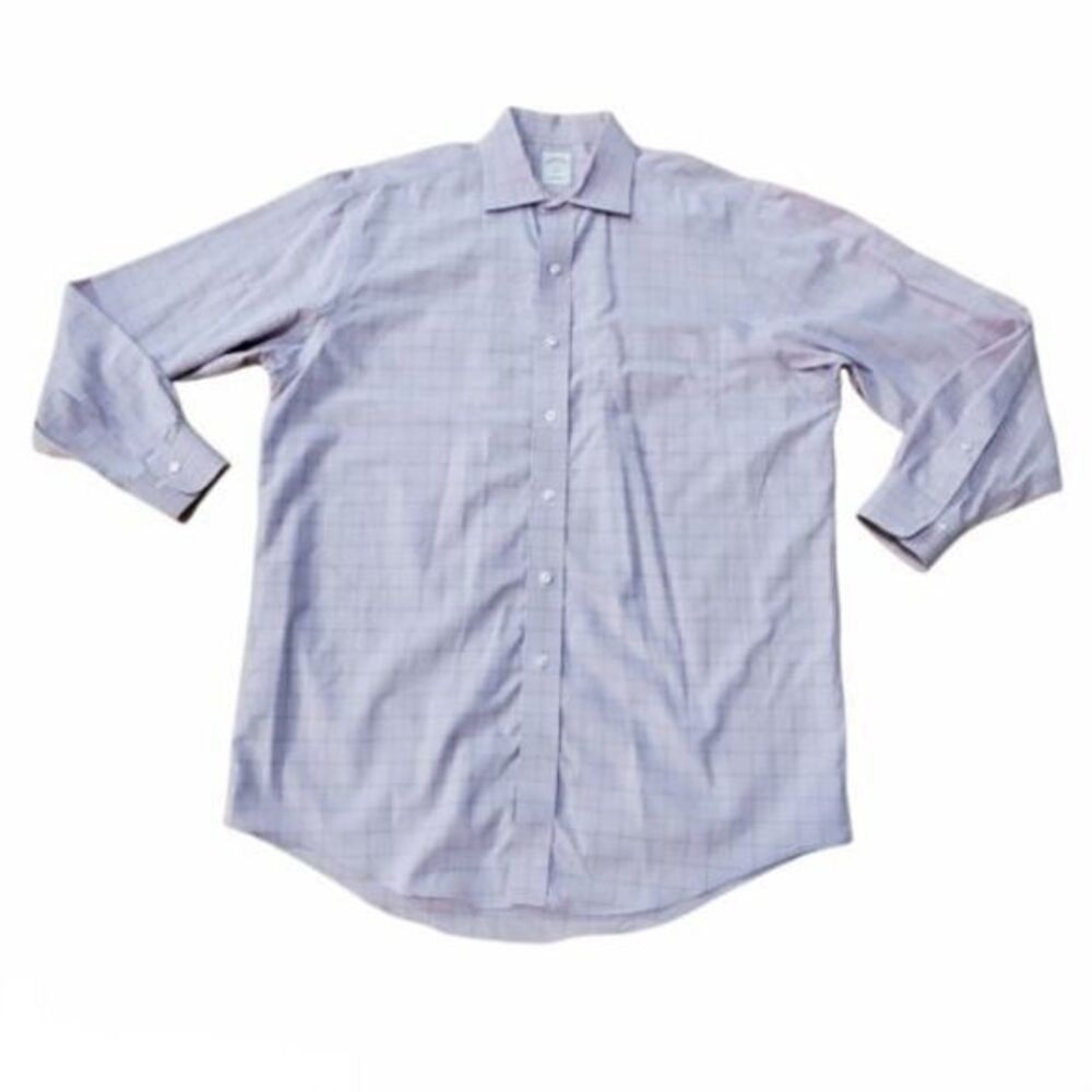 Brooks Brothers Long Sleeve Non-Iron Button Down Dress Shirt Men's 16 2/3β